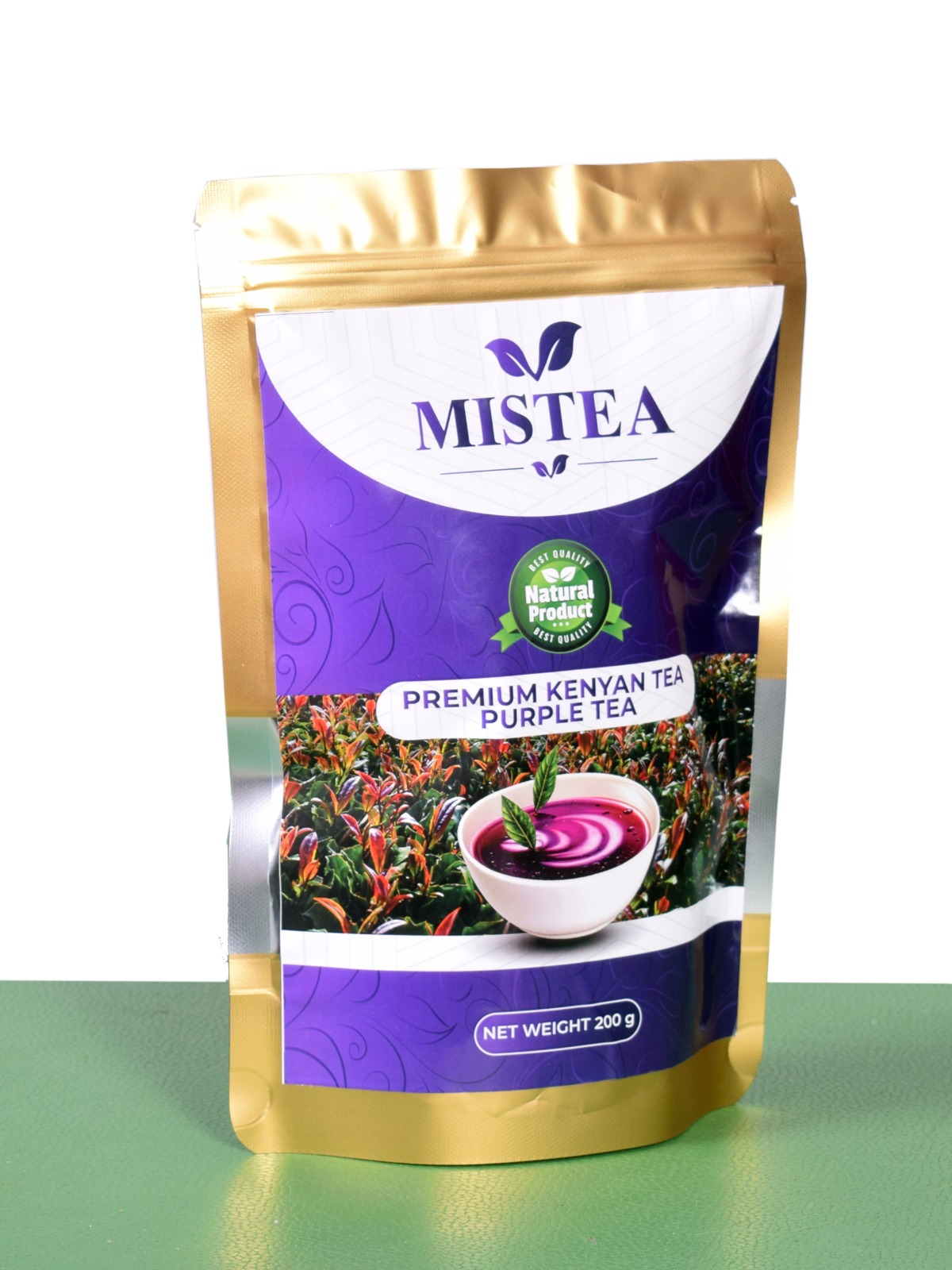 MISTEA Premium Kenyan Purple Tea pouch, 200g